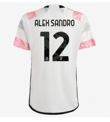 Juventus Alex Sandro #12 Replica Away Stadium Shirt 2023-24 Short Sleeve